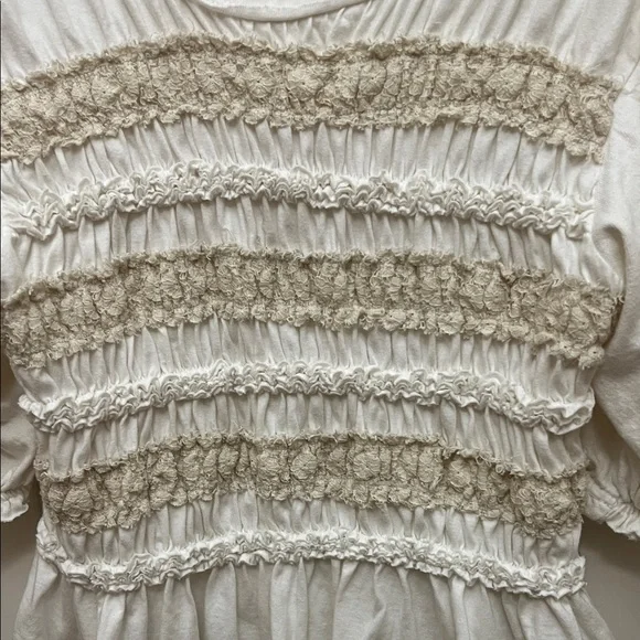 Free People Moxey puff sleeve M - Picture 9 of 9